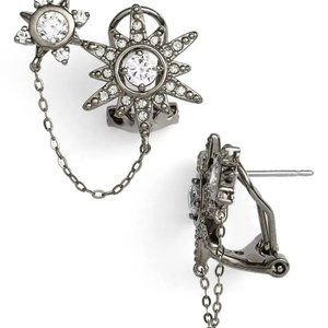 Nadri "Liberty" Cubic Zirconia Ear Crawlers